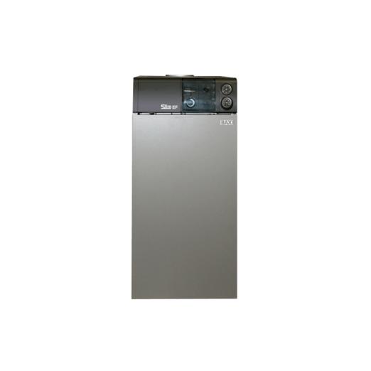 Напольный газовый котел Baxi Slim EF 1.39 с дымовым колпаком диаметром 180 мм