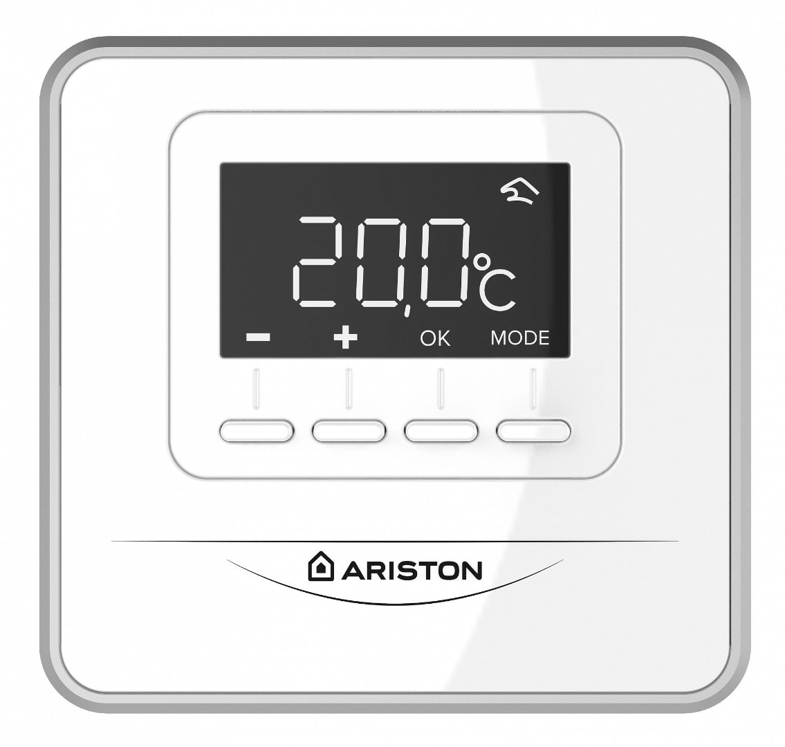 Комнатный термостат с встроенным датчиком температуры Ariston CUBE Белый