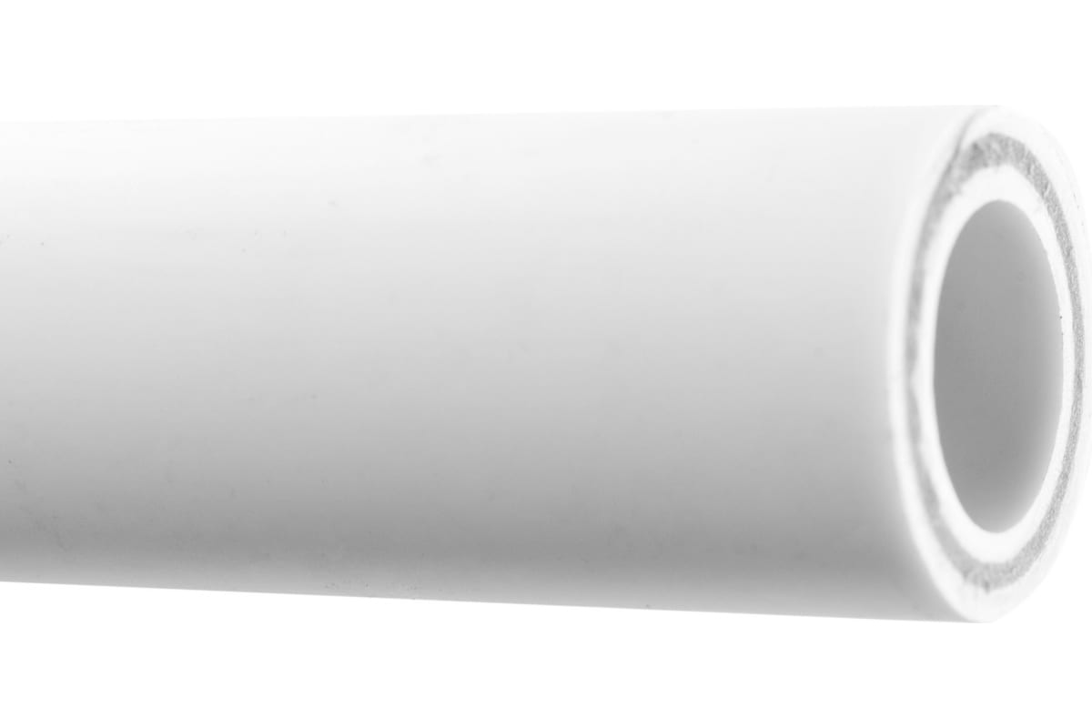 Труба, армированная стекловолокном, PN25, SDR 6, цвет слоя серый D25х4.2 мм, 2 м