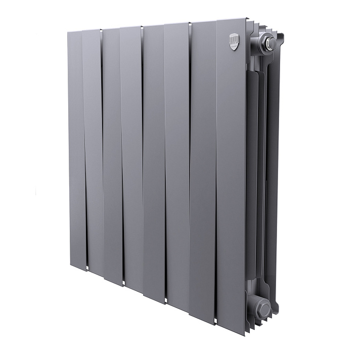 Радиатор Royal Thermo PianoForte 500 Silver Satin VDR80 - 8 секц.